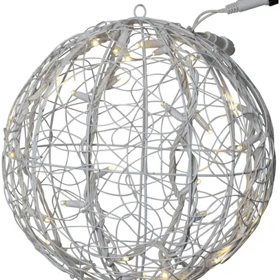 Boule Trassel System LED Extra, Ø350mm, blanc, 4W, 30 LED, blanc chaud 