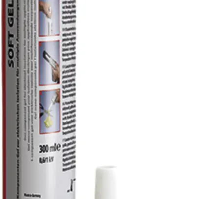 Gel à 1 composant Cellpack SOFT GEL 300ml cartouche avec buse de pulvérisation 