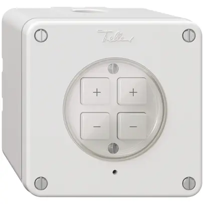 Stazione secondaria AP 2K/4T per dimmer NEVO Wiser bianco 