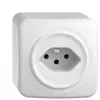Prise AP STANDARDdue T13 blanc 