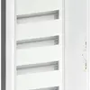 Distributore INC Hager univers 5 file 60UM porta IP30 300×800×110mm 