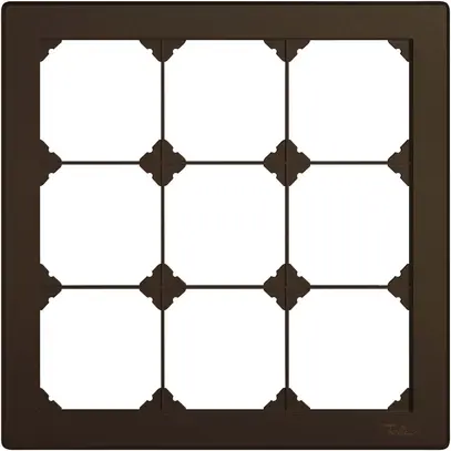 Intestazione INC EDIZIO.liv SNAPFIX® 3×3 p.combinazioni a libera scelta marrone 