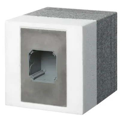 Support d'appareil avec boîte d'encastrement grd.1/E, 260…300mm 