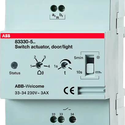 Attuatore commutatore AMD ABB-Welcome porta/luce 
