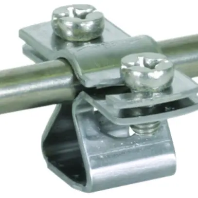 Support pour conducteur DEHN/elvatec DEHNhold  pour conduct. 8…10mm V2A 