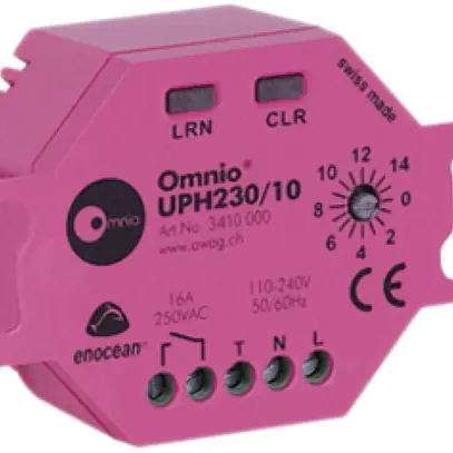 Actionneur de thermostat RF INC Omnio UPH230/10 1 canal 230VAC 8A 