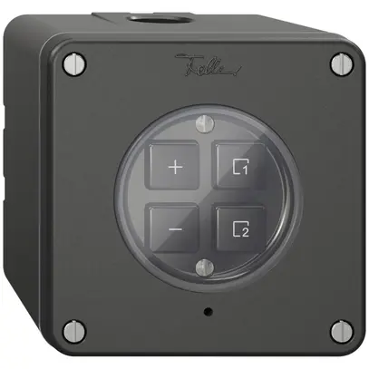 Stazione secondaria AP 1K/4T per dimmer scena NEVO Wiser nero 