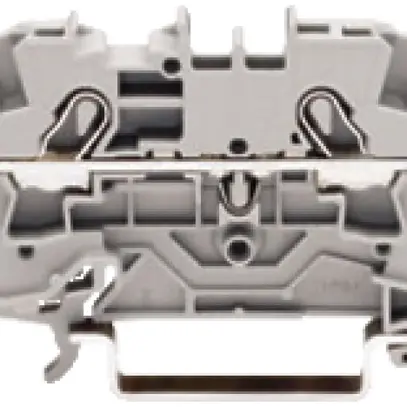 Morsetto di passaggio WAGO Top Job-S 4mm² 4L grigio serie 2004 