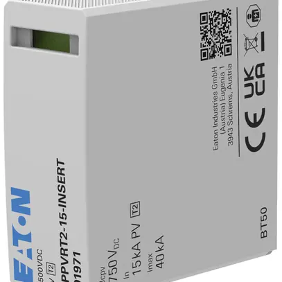 Insert pour parasurtension Eaton SPPVRT2-15 DC 1500V 