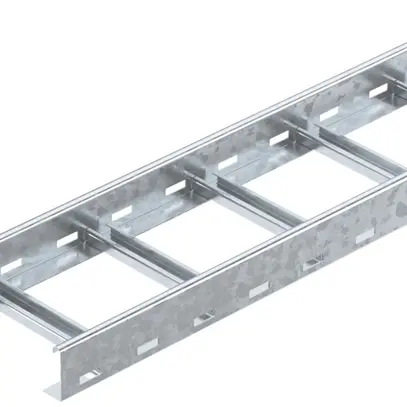 Échelle de câble BET maintien de fonction 60×200×3000mm, acier zingué au feu 