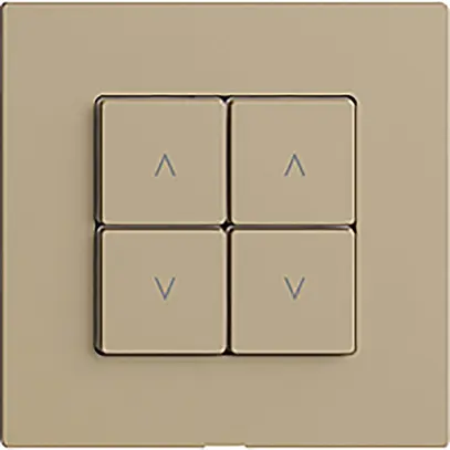 Station secondaire pour interrupteur stores 2c/4t WLAN Edue Wiser sand 