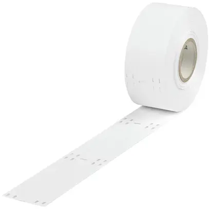 Kabelmarkierer WAGO 100×15mm weiss 800 Stk./Rolle, unbedruckt 