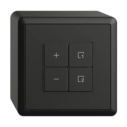 Stazione secondaria per dimmer AP 1c/4t scena WLAN Edue Wiser nero 