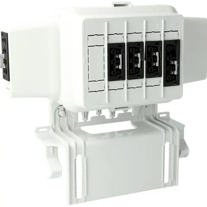 Scatola AGRO, in: 4P ne, out: 3×3P neL1, 1×4P L1+2, WAGO 