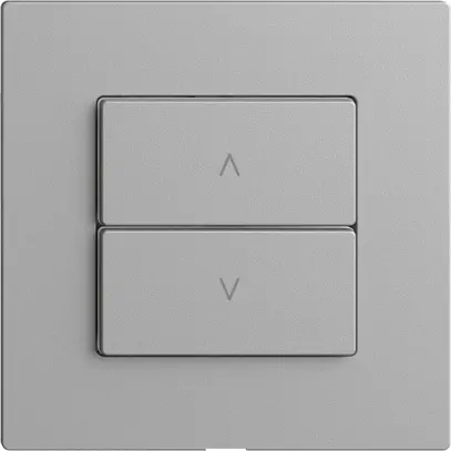 Interruttore tapparelle 1K/2T Edue Wiser silver 