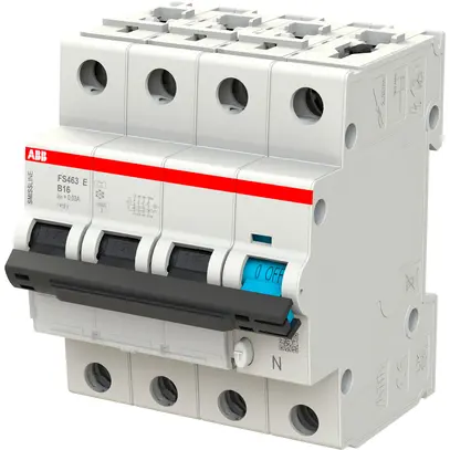 Disjoncteur différentiel ABB FS463E SMISSLINE CL B-16A/30mA 3LN 6kA type A 