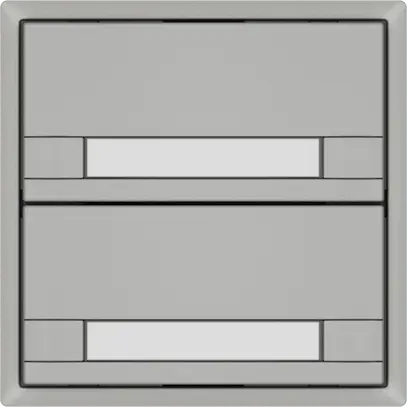 Poussoir universel EDIZIO.liv UNI SNAPFIX® 12…48V s.LED 2× étiqu.grc 