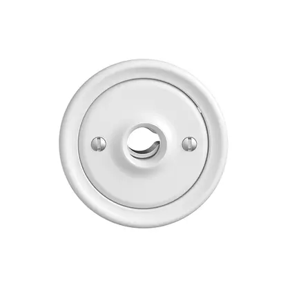 Disco frontale STANDARDdue bianco per scatola di raccordo 