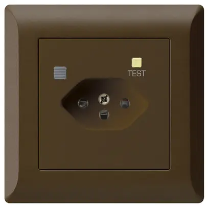 Prise ENC KLI T13 FI 30mA brun 