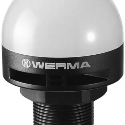 Lampada di segnalazione INS WERMA, continua/lampeggia./ronzatore, 10…30VDC, cavo 