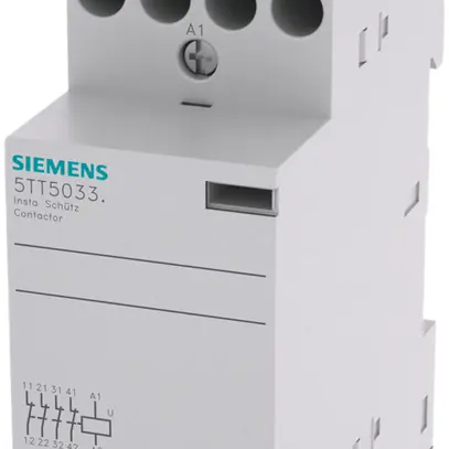 Contattore di potenza Siemens SENTRON INSTA 5TT5 230VAC, 4R 25A 