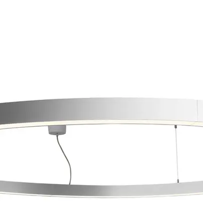Lampada sospesa LED Sylvania Nilo 85W 9120lm 830 DALI Ø1200mm bianco 