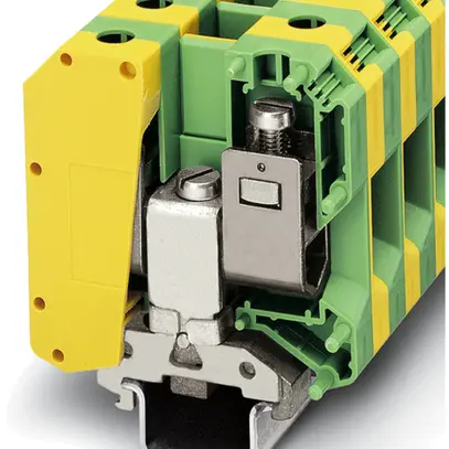 Borne de protection 16…50mm² vert/jaune, type USLKG 50 