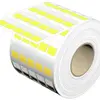 Étiquette pour marqueur de câble WM THM WO p.Ø1.9mm 18mm polyester jaune 