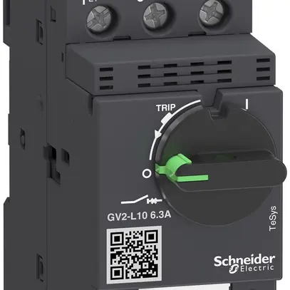 Salvamotore Schneider Electric GV2-L 6.3A 