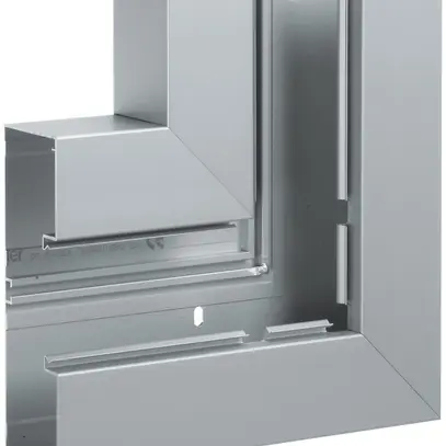 Angolo piatto Hager BRA 65210 alu 