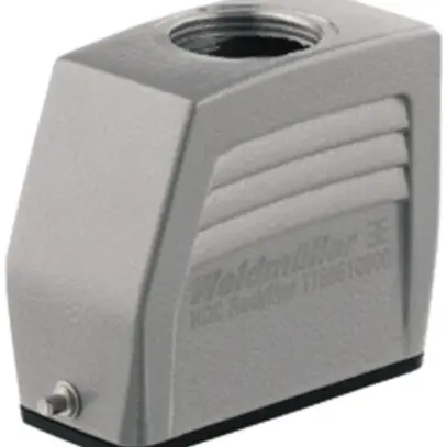 Scatola per spina Weidmüller HDC 10A gancio long.parte inf.grd.2 1×M20 sopra 