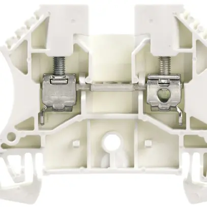 Borne de passage Weidmüller WDU connexion à vis 4mm² TS35 blanc 