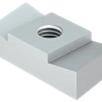 Dado scorrevole Bettermann p.barra profilata MS5030 M10 acciaio lamelle d.zinco 