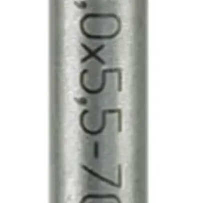 Inserto per vite taglio PX SF BIT SL 0.6×3.5 70mm 