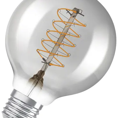 Lampada LED LEDVANCE Vintage GLOBE E27 7.8W 360lm 1800K REG Ø80×120mm chiaro 