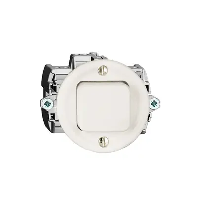 Interruttore pulsante INC FH P bianco 3/1L 