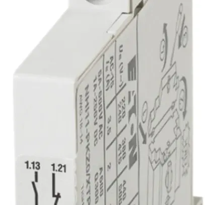 Blocco di contatti ausiliare ETN 1Ch+1R 
