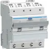 Disgiuntore differenziale Hager RCBO QC 4P 400V car.C 13A 0.03A 6kA 4UM 