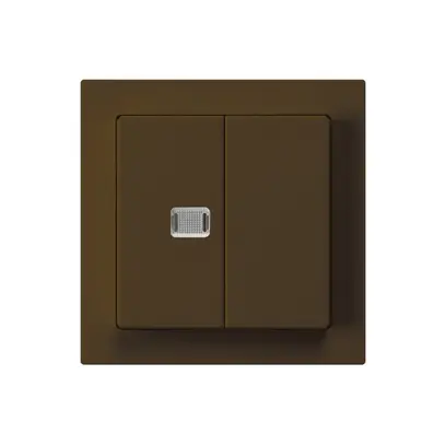 Kit frontale kallysto marrone con 1 lente 60×60mm 