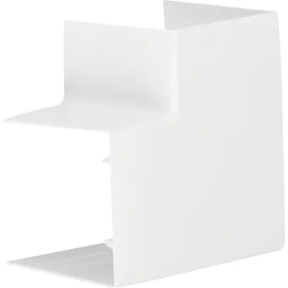Angle plat tehalit LF/LFF 60060 jonction, blanc trafic 