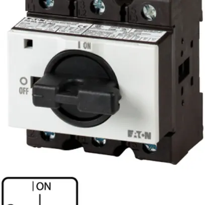 Interruttore rotativo INS ETN 100A 0/3L 