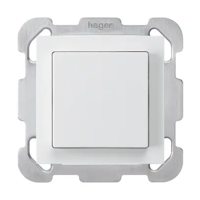 Poussoir ENC kallysto ARK 2L blanc avec plaque de fixation 