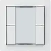 Tasto INC kallysto A KNX 4× s/e-link bianco 