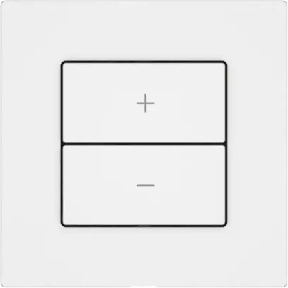 Station secondaire variateur EDIZIO.liv Wiser SNAPFIX® 2 touches bc 