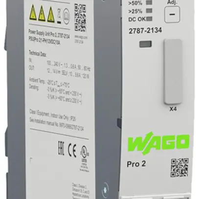 EB-Stromversorgung WAGO Pro 2 90…264V 130…373V 12…14V 10A 120W 2TE 