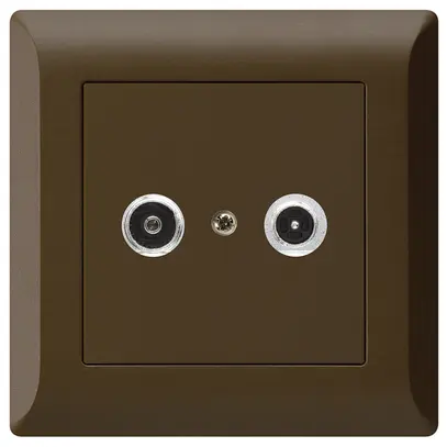 Presa antenna INC kallysto.line R/TV 19dB 2GHz marrone 