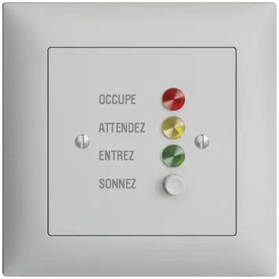 UP-Türstation für Rufleuchte franz. EDIZIOdue hellgrau 