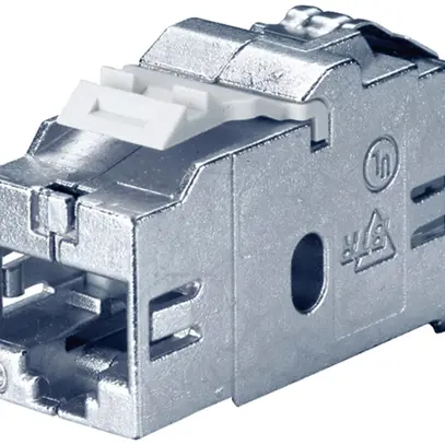 Module de couplage BACHMANN 2×RJ45 Keystone prise/prise 6 blindé 
