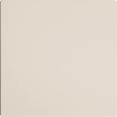 Obturateur EDIZIOdue crema, sans vis centrale 