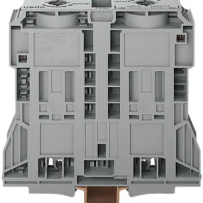 Morsetto di passaggio WAGO 185mm² grigio 